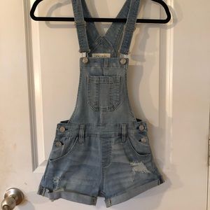 PacSun overall shorts